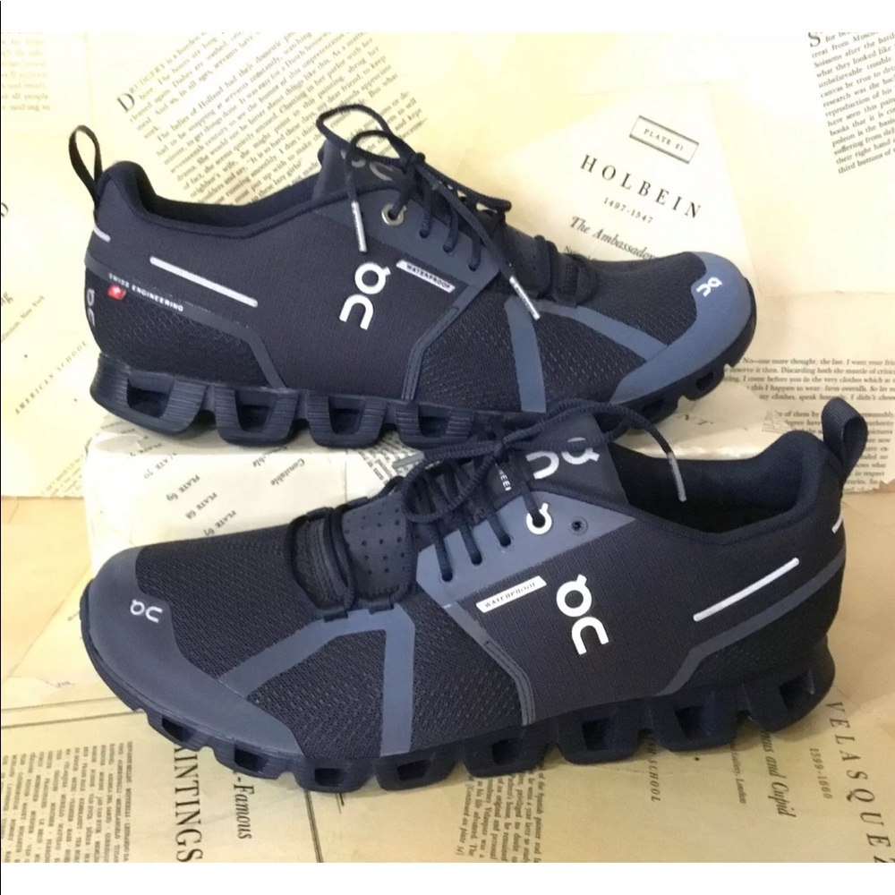 On Cloud OC Running Monochrome Waterproof Midnight Blue US 11 / EUR 43 - Picture 5 of 8
